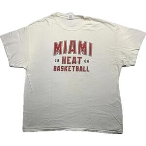 Miami Heat Basketball Short Sleeve T Shirt Size Xlarge